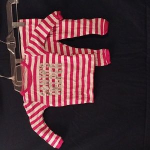 Girls Simple Joy Santa's Helper matching set size 6-9M